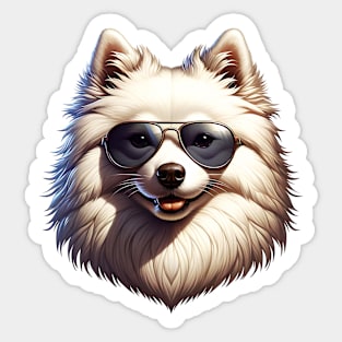 American Eskimo Dog Sticker